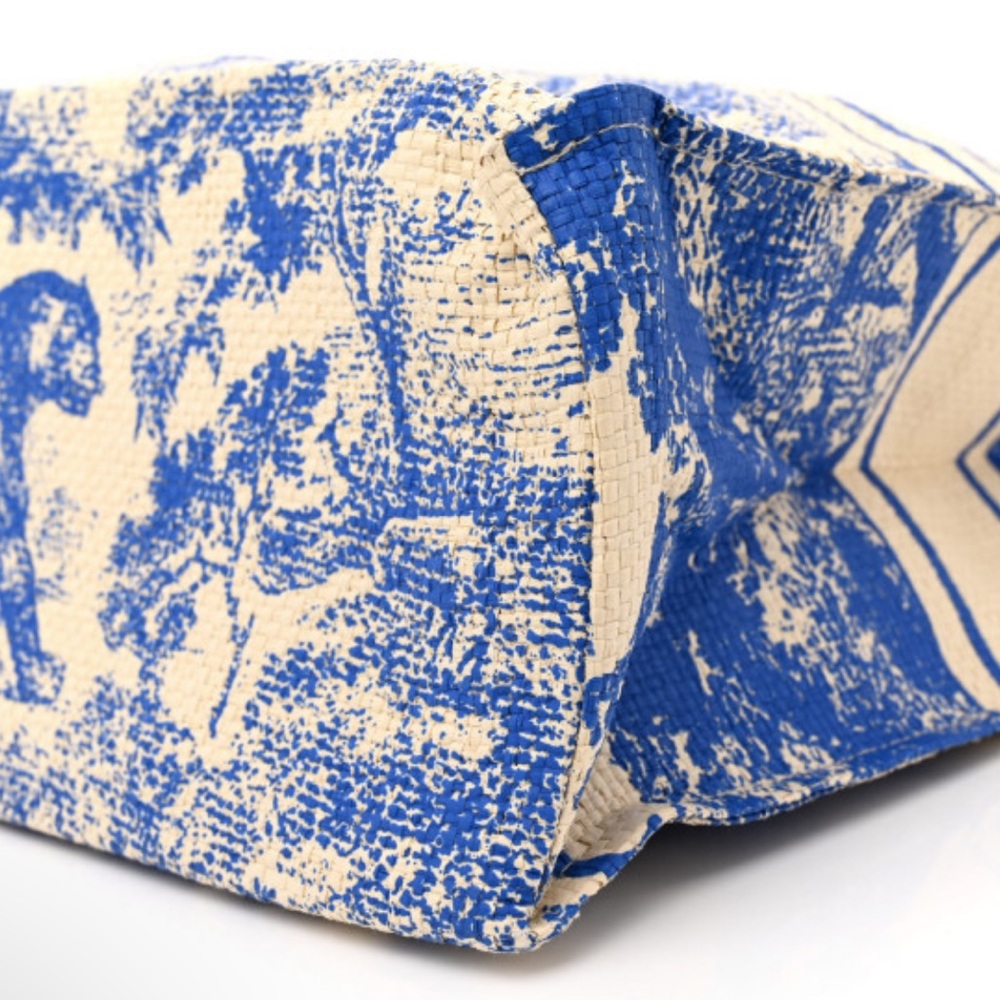 New in bag Christian Dior Beauty DiorivieraTote Blue/Cream Tote Bag - Picture 4 of 8